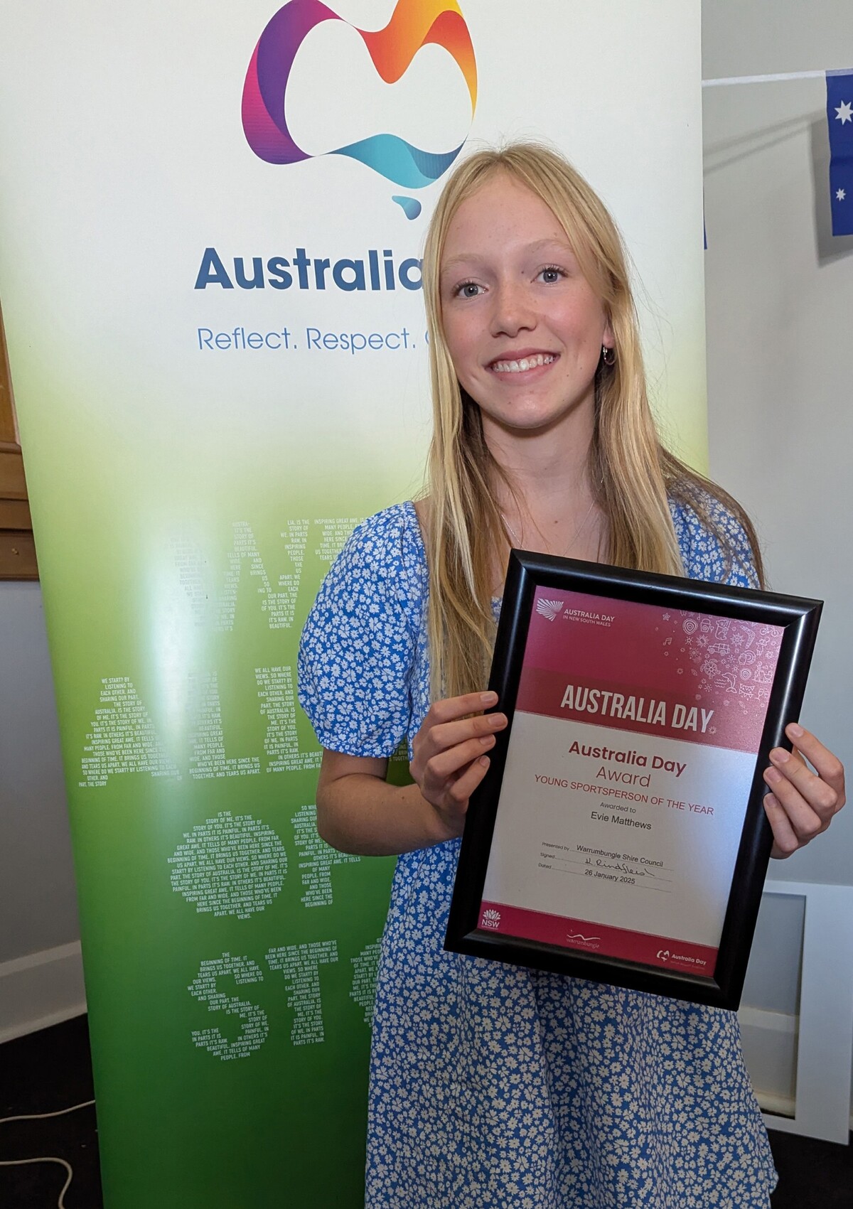 Multi-talented sporting talent awarded in Warrumbungle honors
