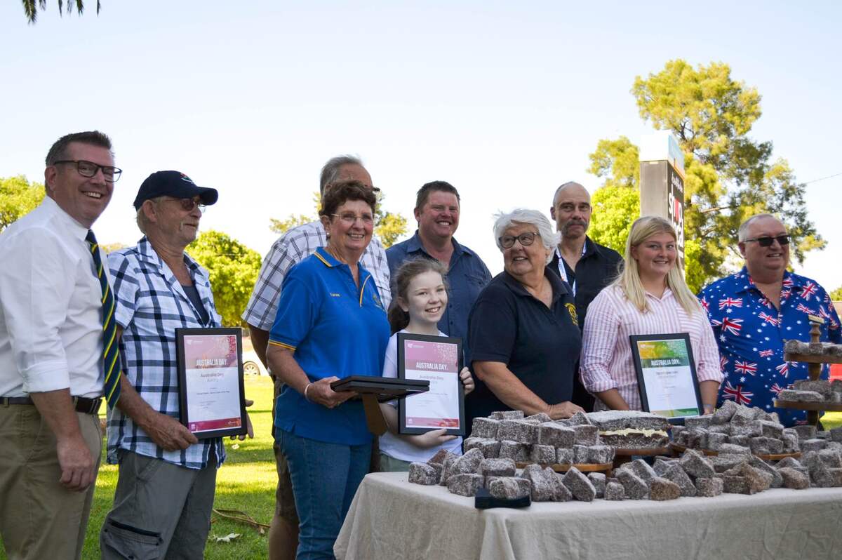 Local heroes celebrated in Narromine on Australia Day