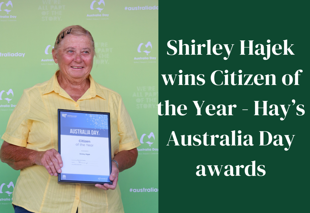 Hay celebrates it's 2025 Australia Day Award recipients