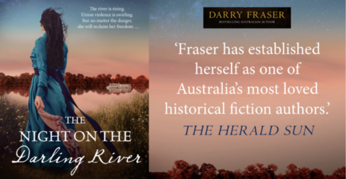 Darry Fraser signed novel