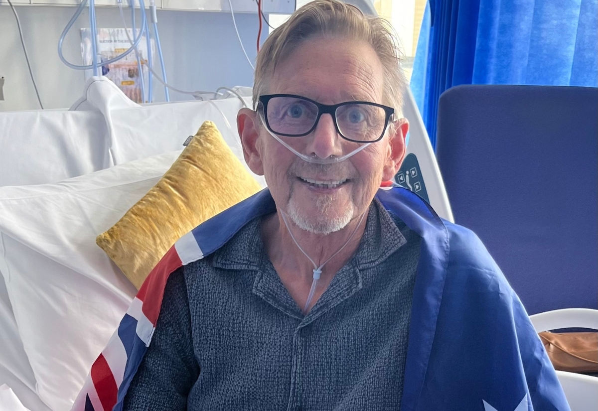 From from backpacker to citizen, celebrated with lamingtons in the ICU