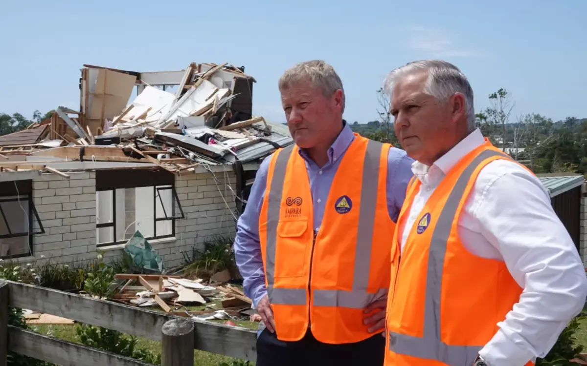 Remarkable that Mangawhai tornado didn't claim any lives - minister