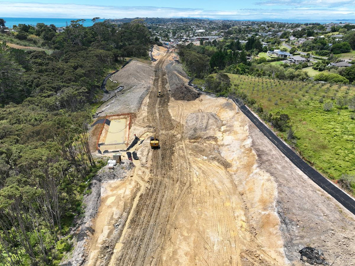 Penlink Progress Continues in Whangaparāoa