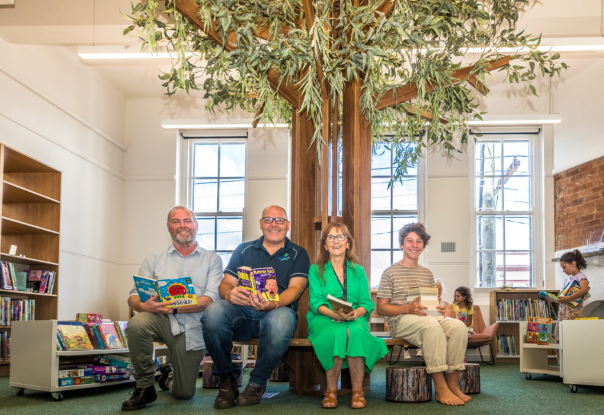 Iconic Lismore Library reopens in The Quad