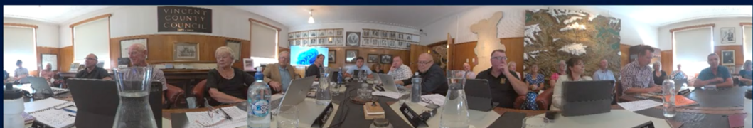 History lesson for Vincent board in old County Council building
