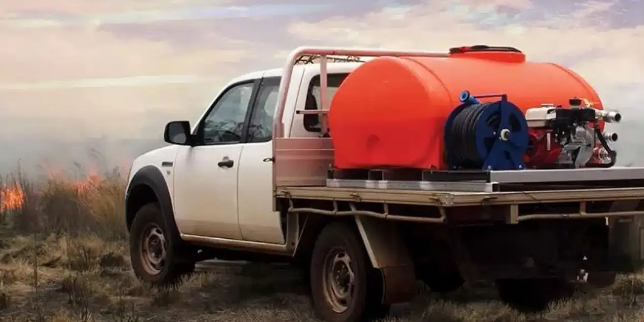 Farm Fire Fighting Vehicle Trial