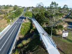 New footbridge officially opens in Wellsford