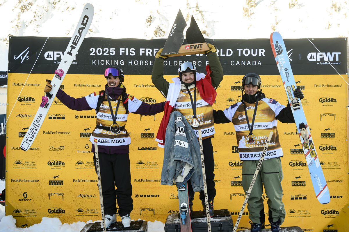 Ben Richards claims Freeride World Tour podium in Canada