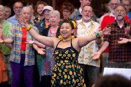 Workshop aims to connect singers to 'groove' of music