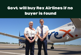 Government says it will buy Rex Airlines, if no-one else does