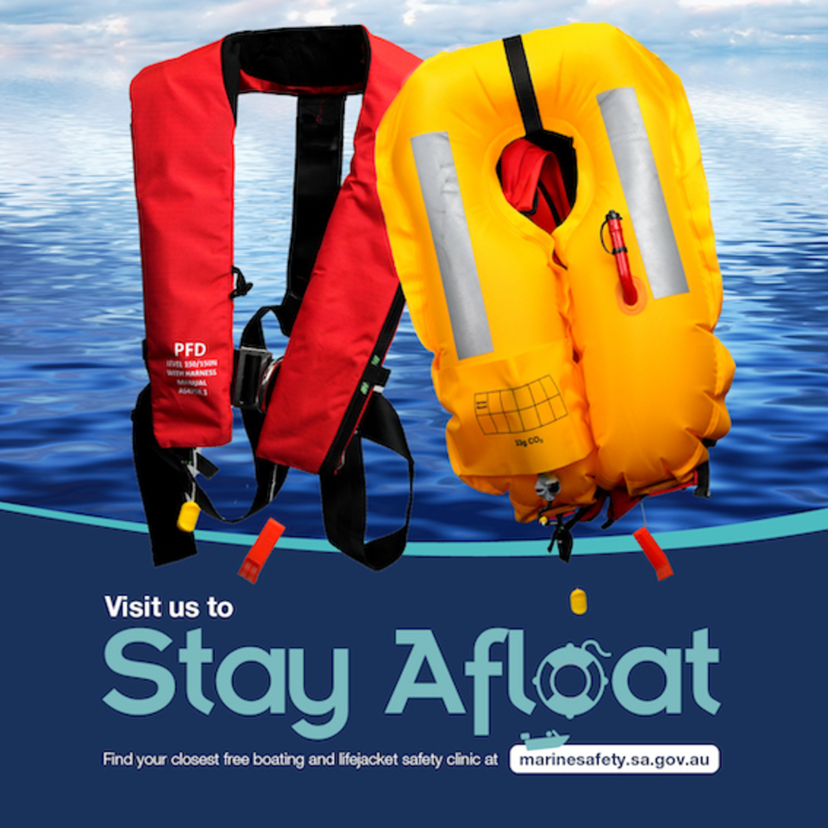 Free life jacket upgrades for Fleurieu boaties