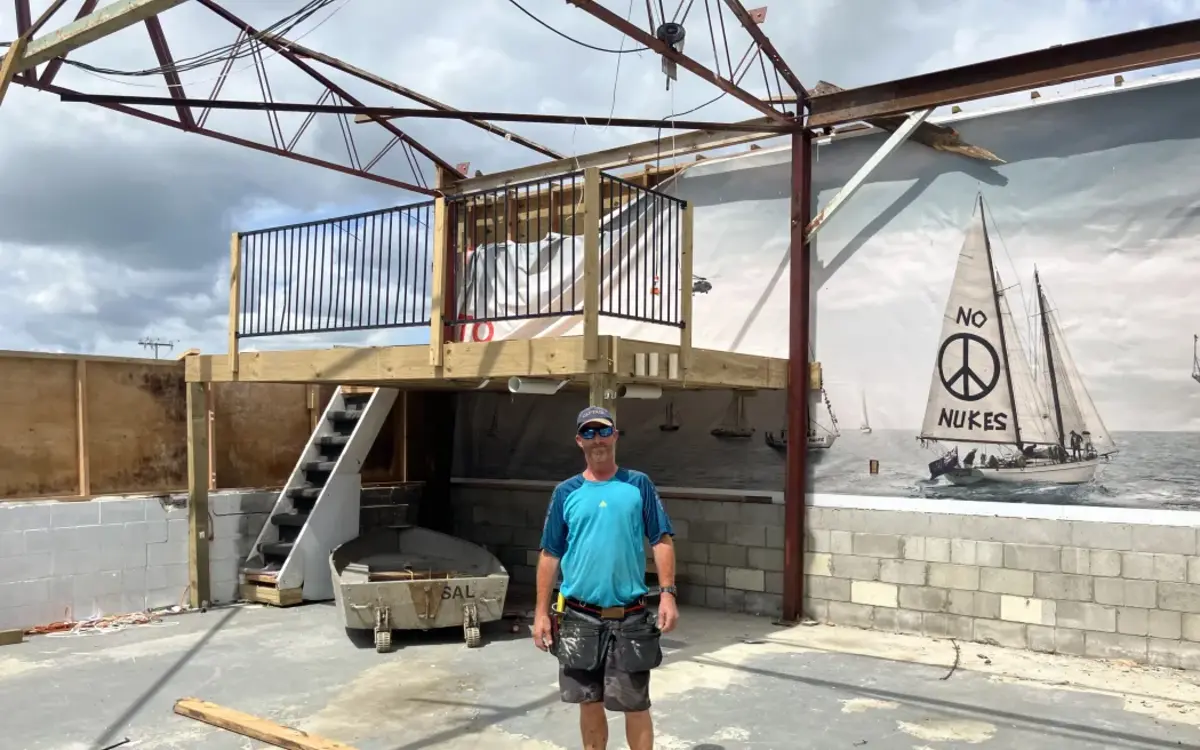 Tornado clean-up continues: 'We've let the light in'