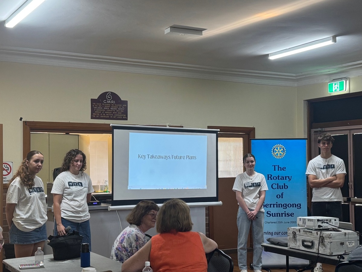 Around and about with Gerringong Rotary