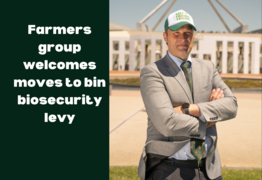 Farmers celebrate the biosecurity tax being scrapped