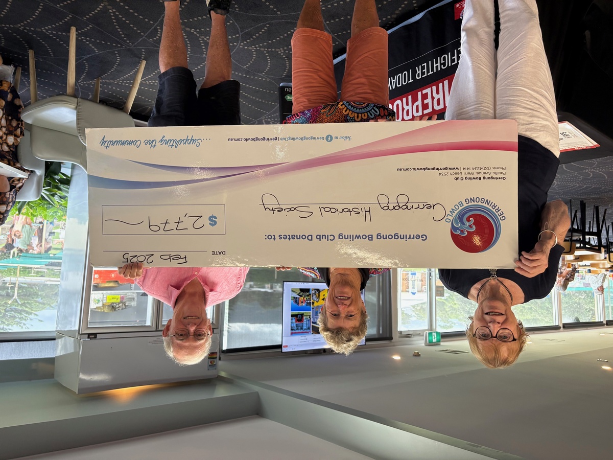 Gerringong Historical Society receives donation and announces new exhibition