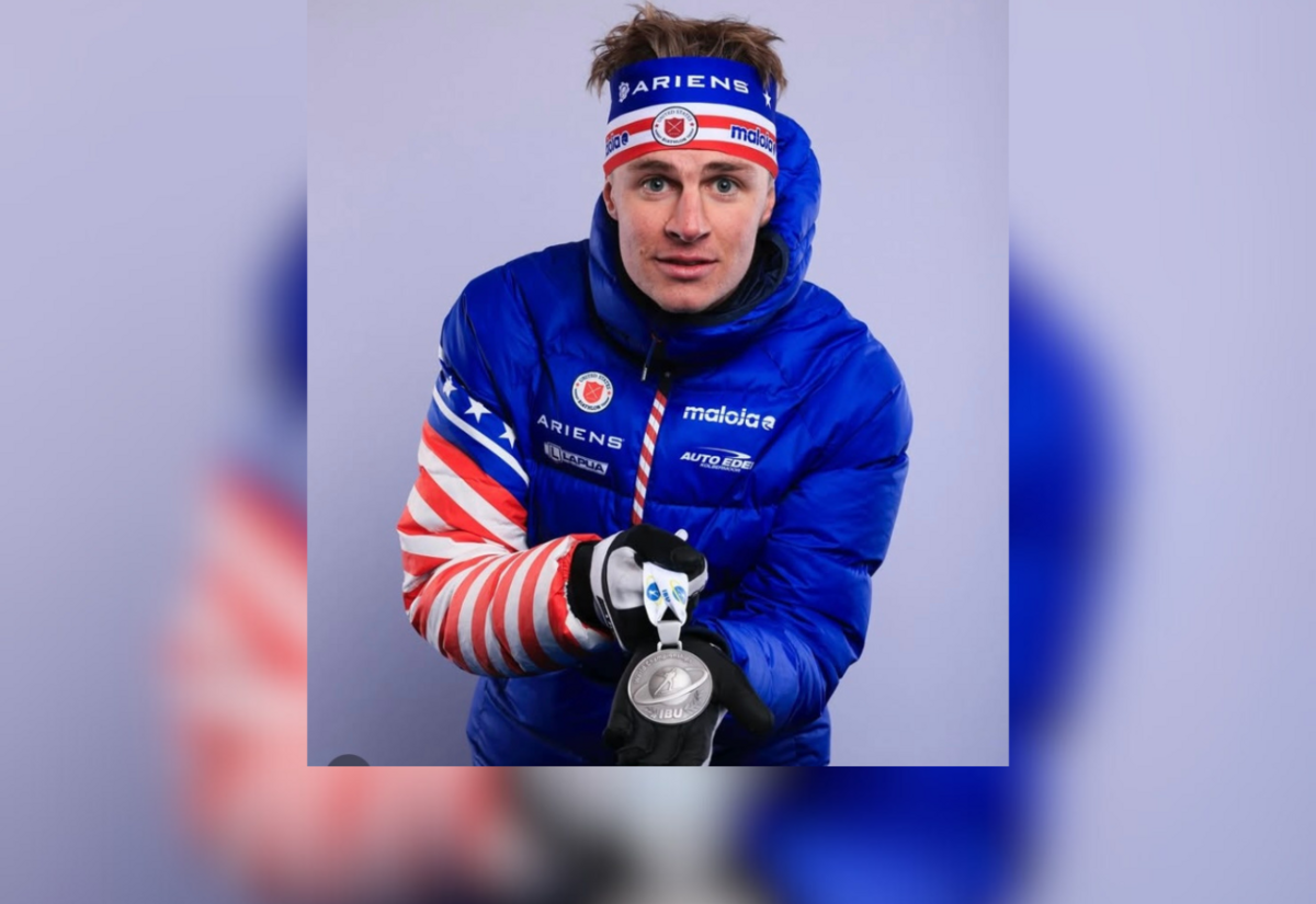 Silver medal for Campbell Wright