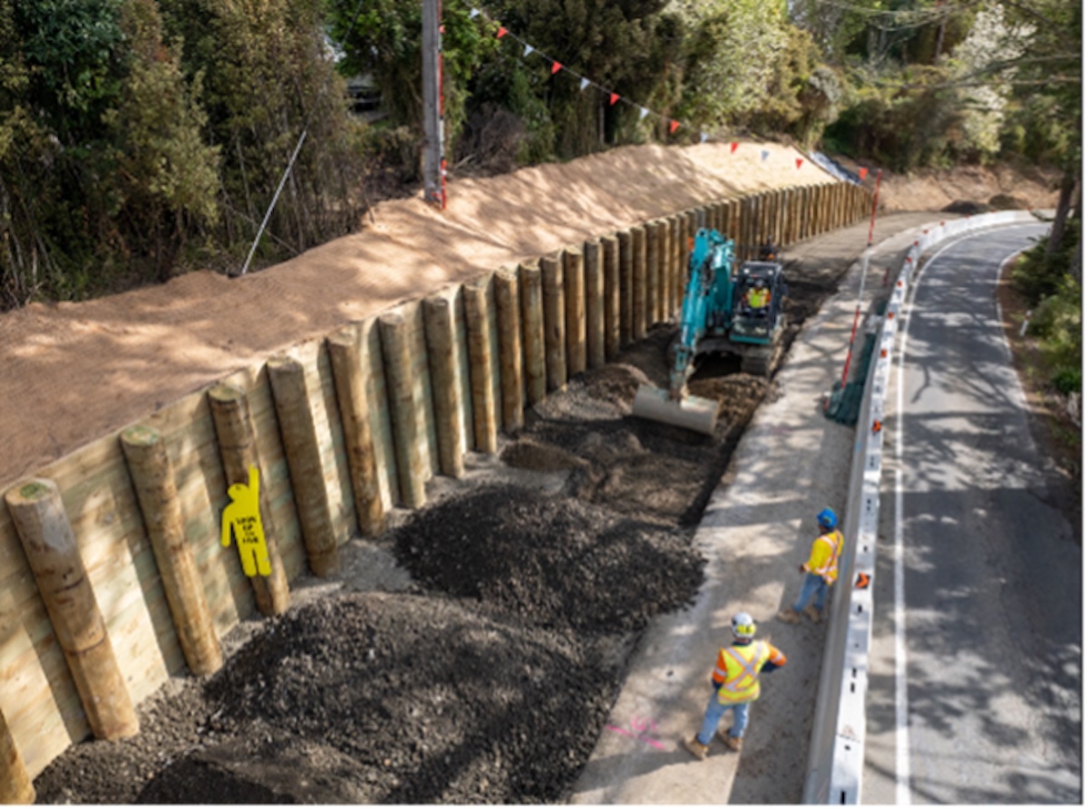 Crucial Penlink Detour Road Repaired