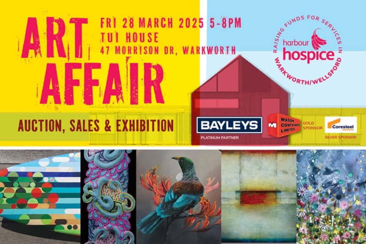 Art Affair fundraiser by Harbour Hospice begins TONIGHT!