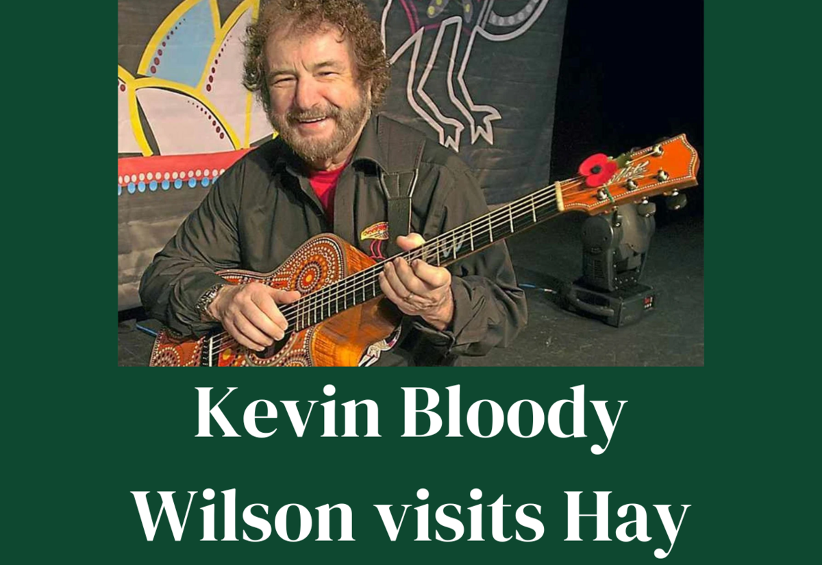 Thank you for coming to Hay Mr Wilson