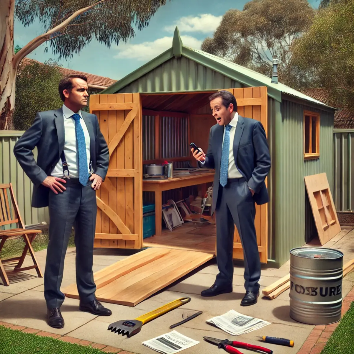 The Garden Shed by Jenny England