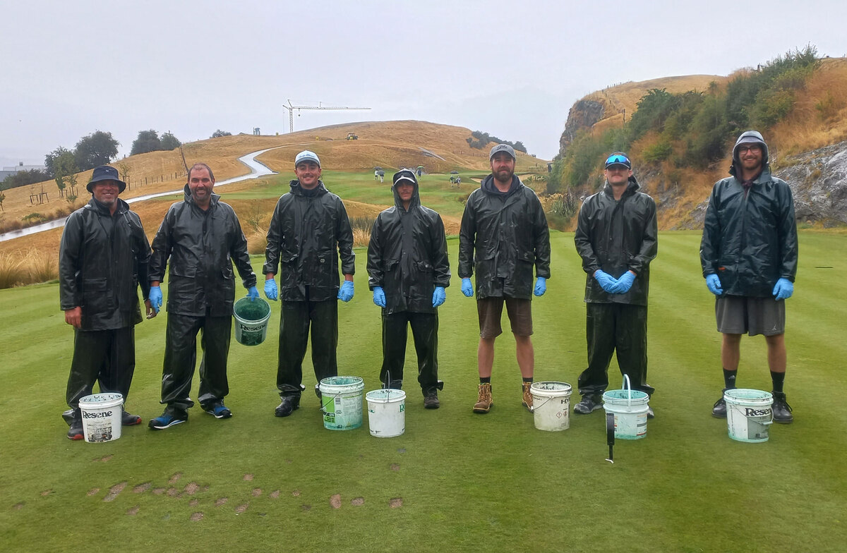Hole in one work experience for Sports Turf students