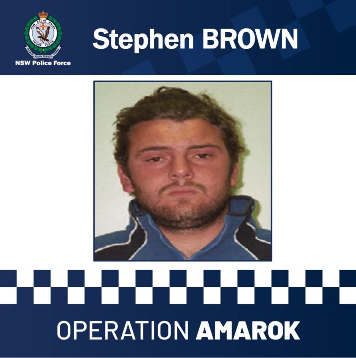 Police appealing for public assistance - Stephen BROWN