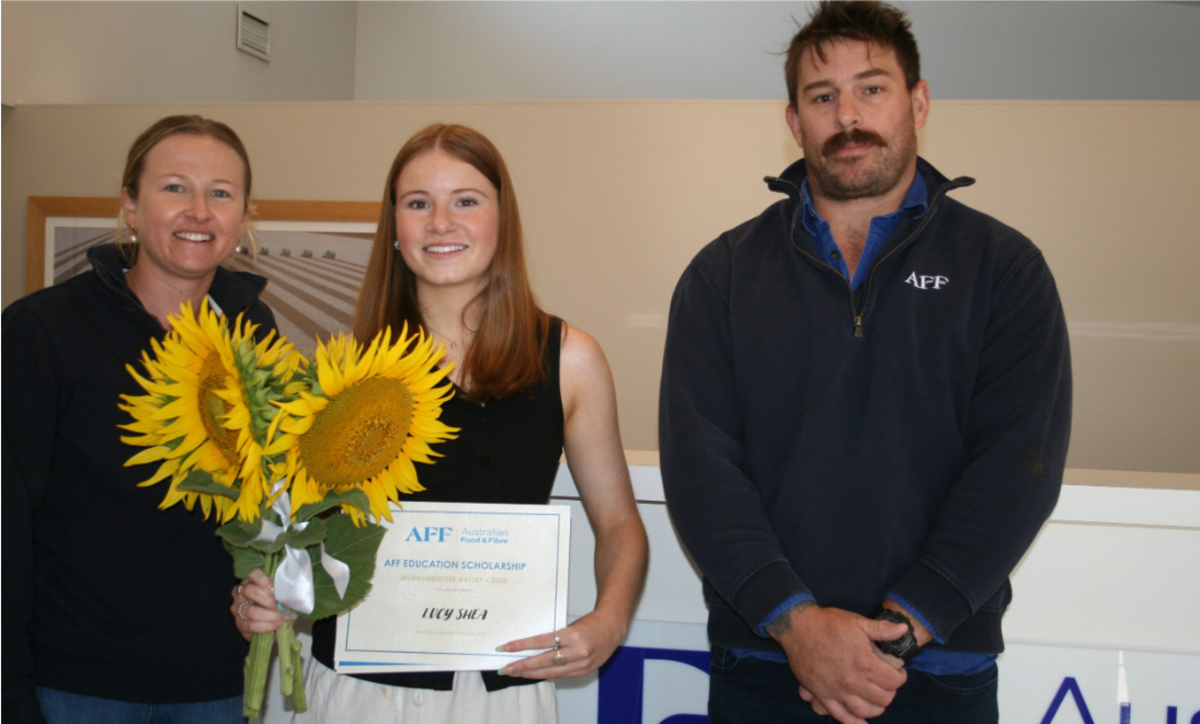 Lucy second winner of AFF scholarship in her family