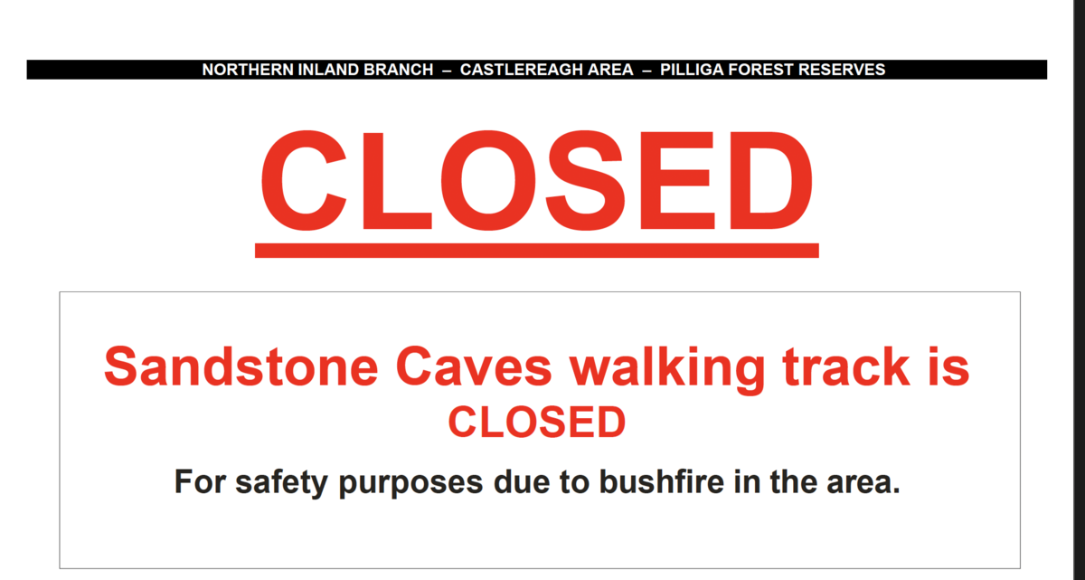 Bush fire shuts Newell Highway north of Coonabarabran