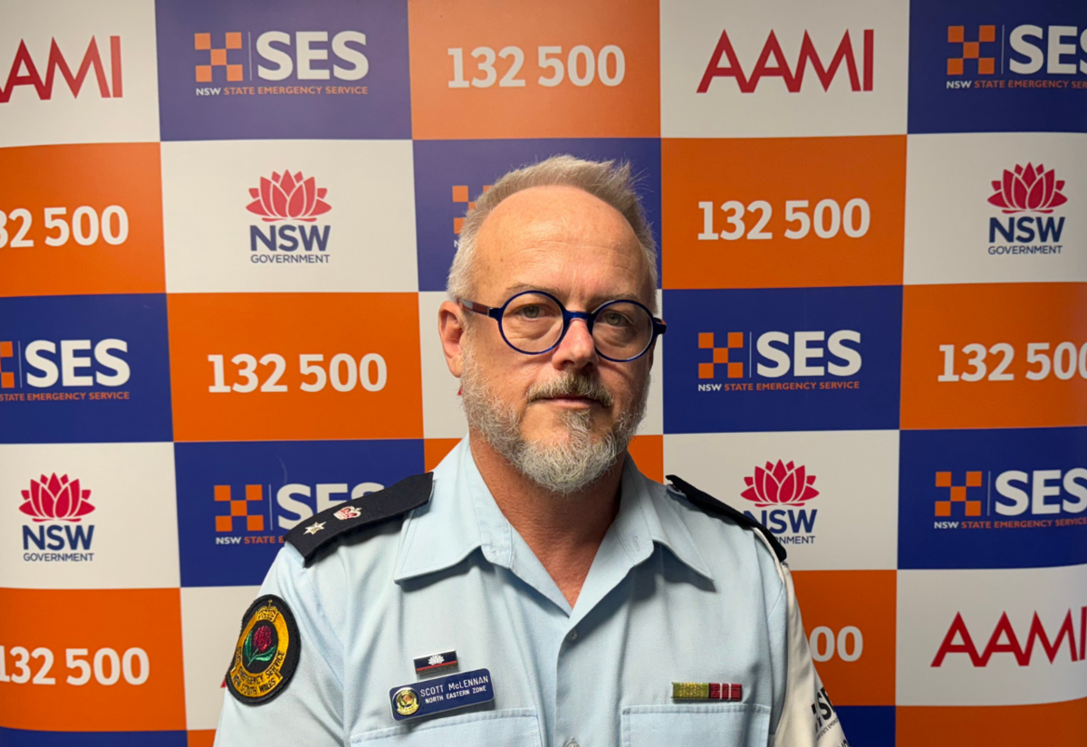 NSW SES say a potential moderate flood for Lismore