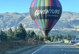 ‘Perfect’ balloon landing surprises locals