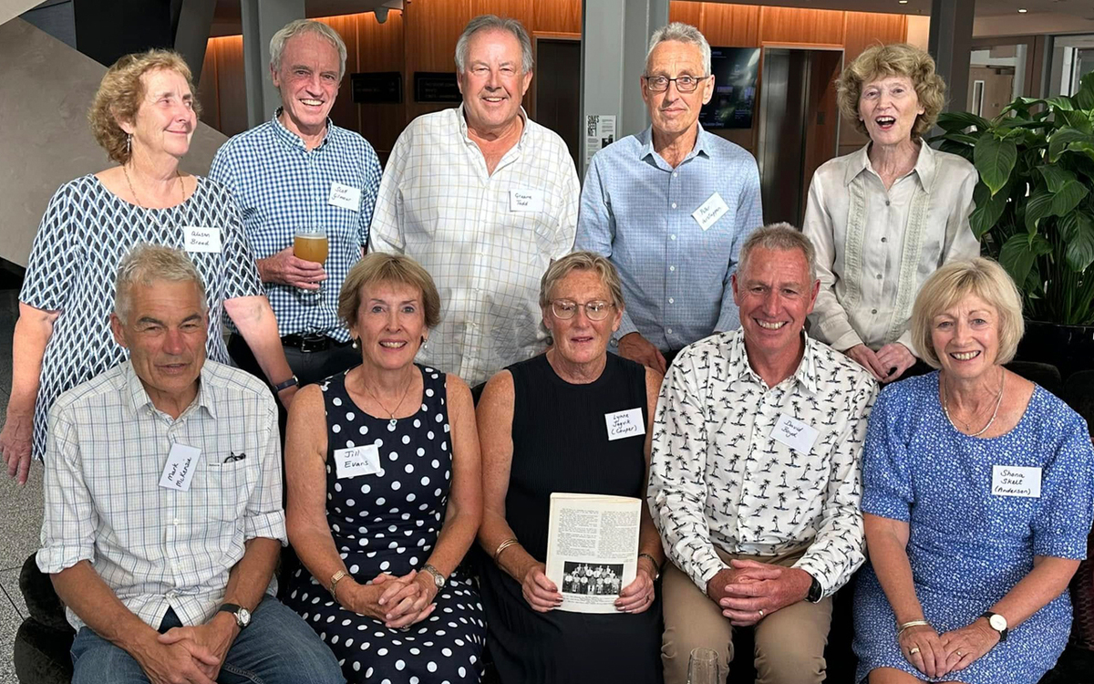 Hargest Class of '75 reunite