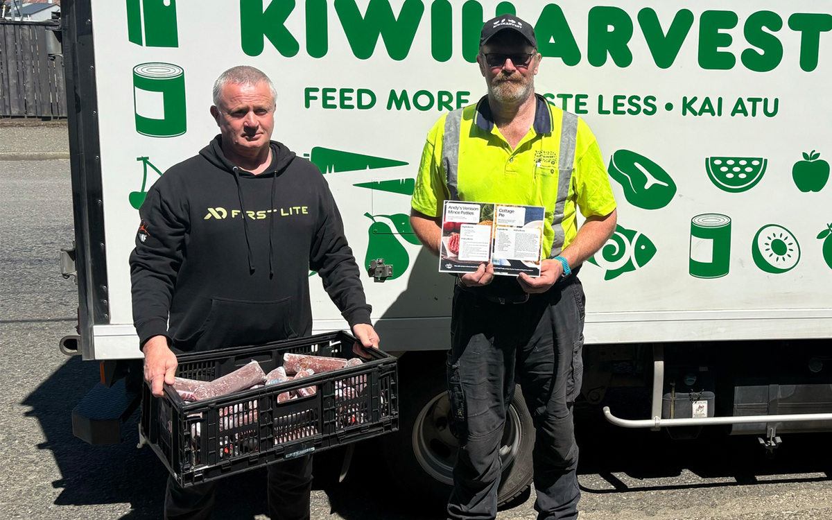 Fiordland Wapiti venison to feed those most in need