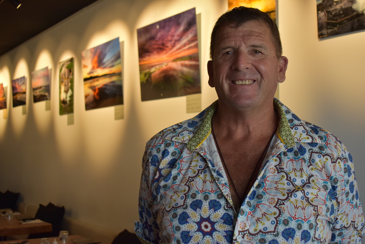 Daren Parlett's exhibition 'Local N Glossy' captures colour at Cin Cin Wine Bar 