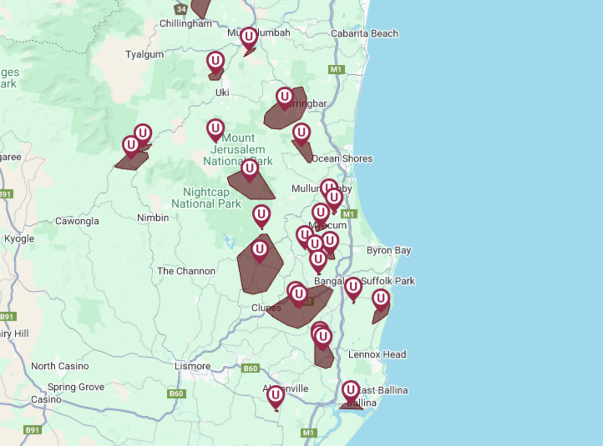 Essential Energy say 10,000 homes without power on North Coast