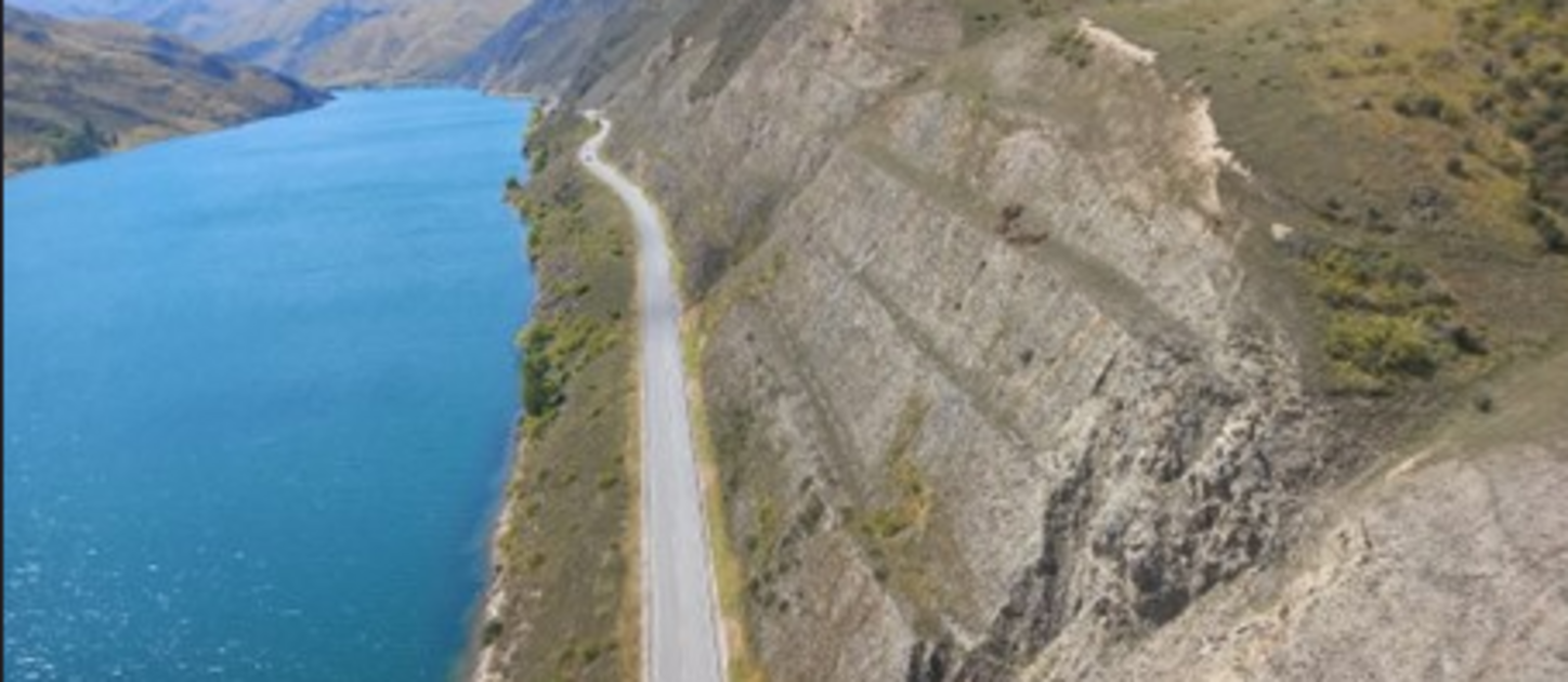 Motorists will encounter delays in the Cromwell Gorge this week. SUPPLIED