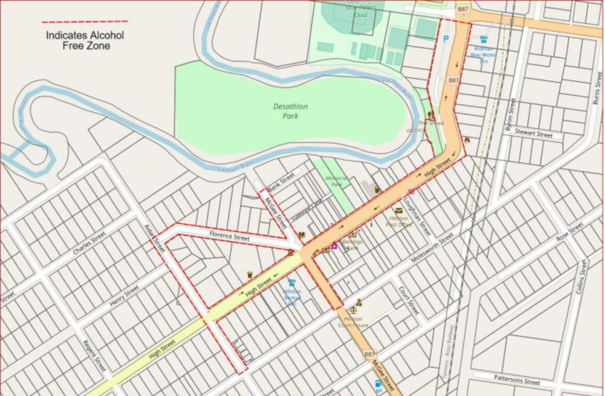 Hillston’s alcohol-free zone re-established