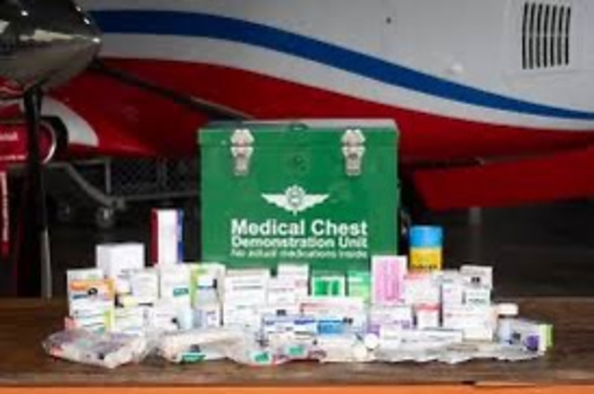 Life-saving medical chests on-site save remote residents