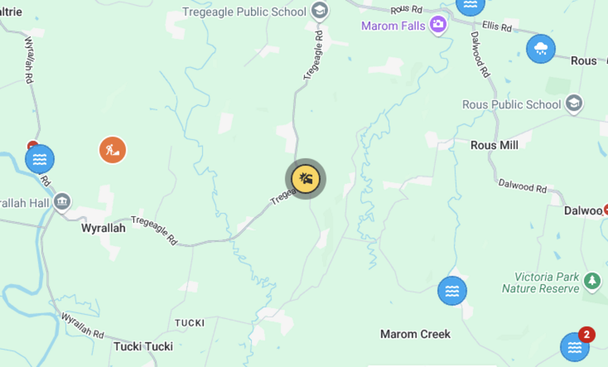 Tregeagle Road closed after accident