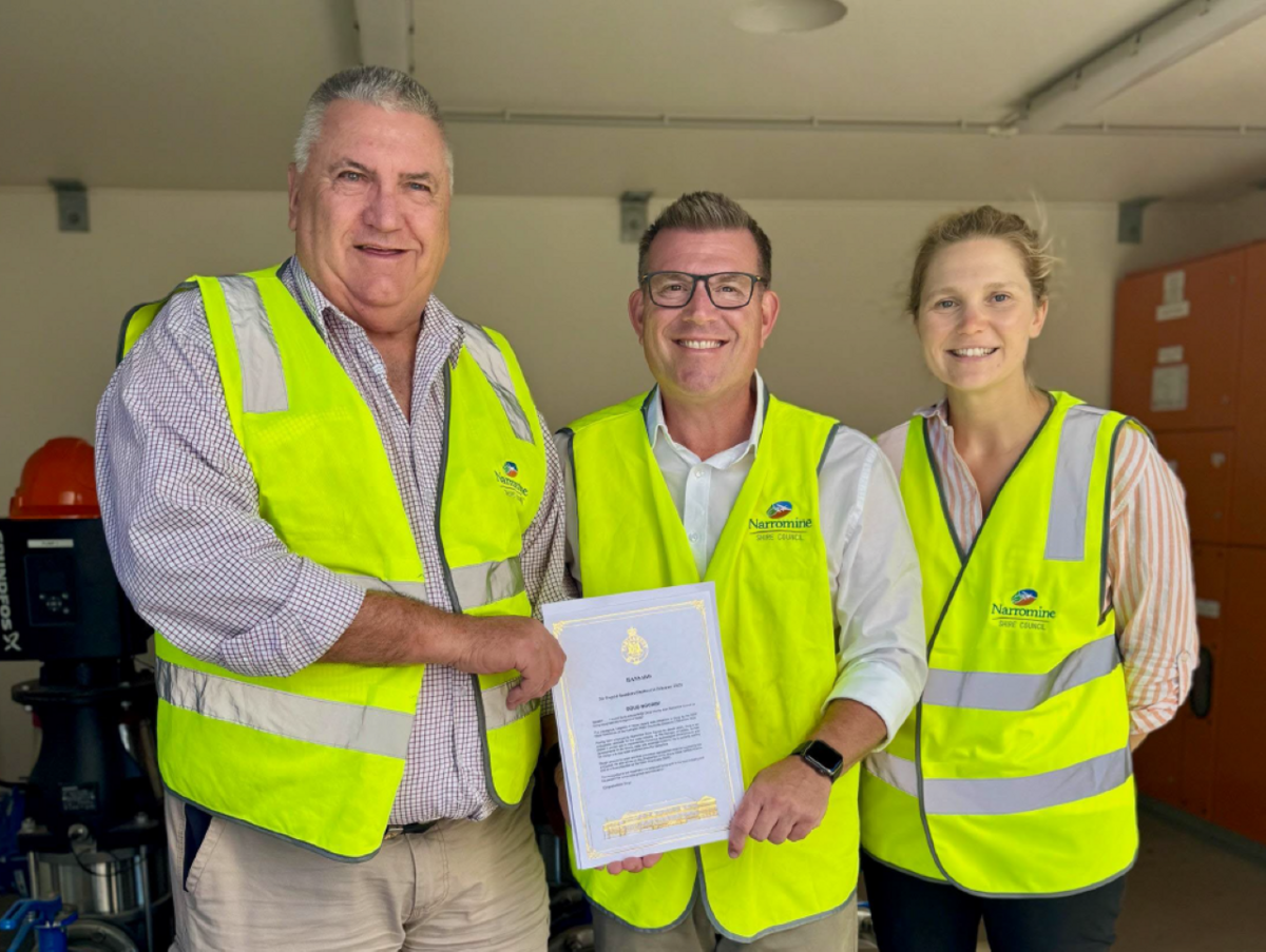 Narromine water leader acknowledged in NSW Parliament