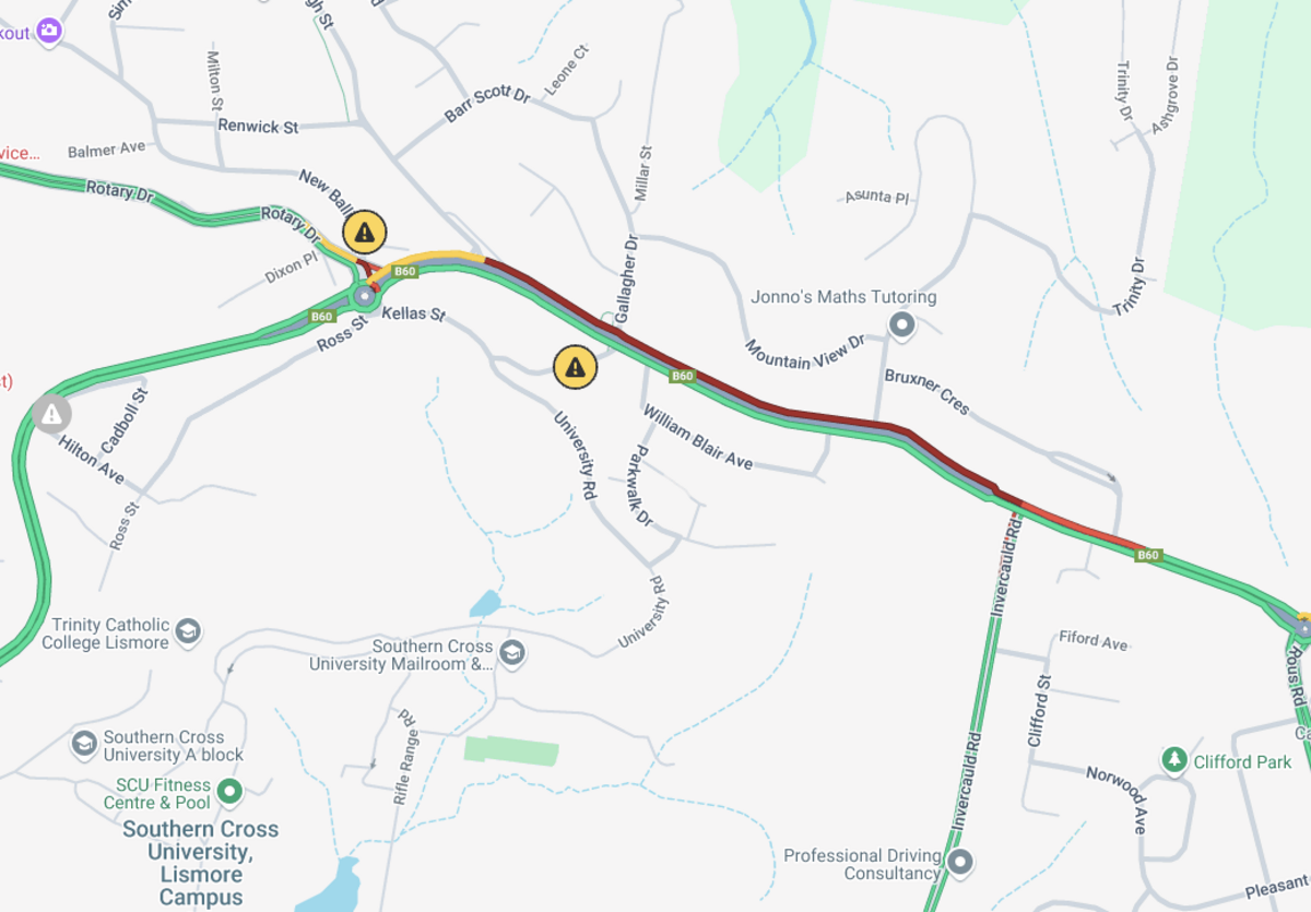 Ballina Road, Goonallebah accident causes long traffic delays