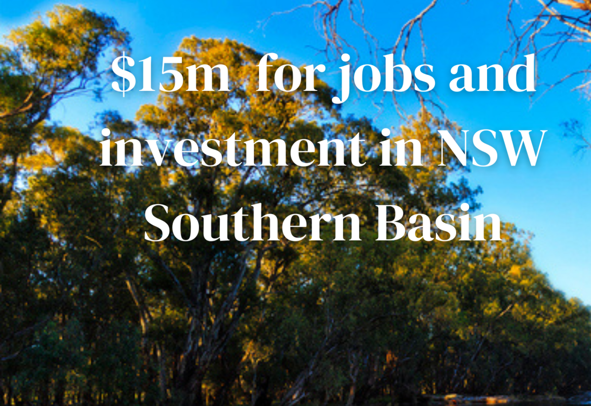 NSW Government Announces $15 Million Support for Southern Basin Communities Affected by Water Buybacks