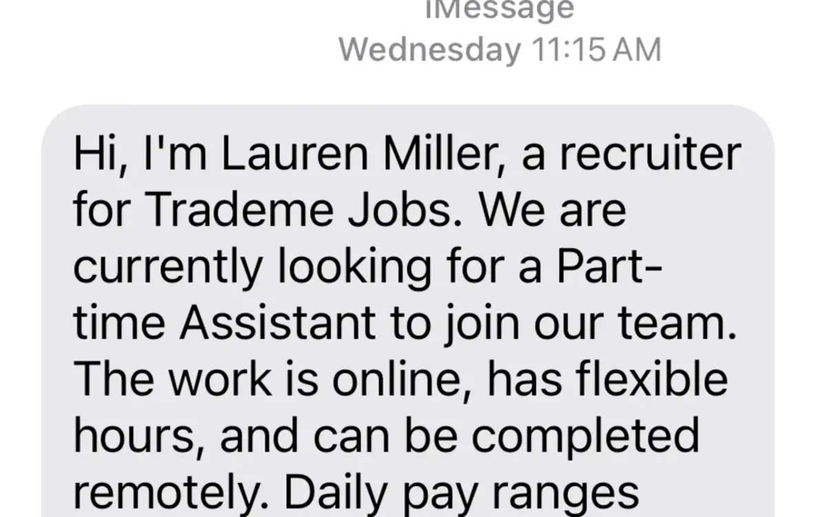 No, Trade Me isn't offering you $2000 a day