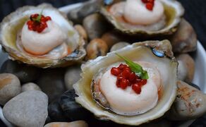 What does it take to get big Bluff oysters on to the plate?