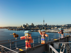 Minecraft Brings NZ to Life