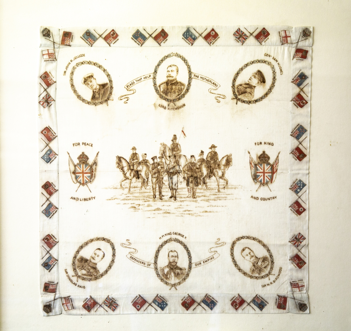 The story behind the WW1 handkerchief