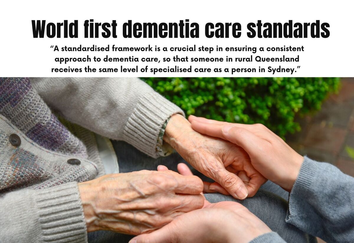 Dementia Training Australia Launches  World-First Standardised Framework for  Dementia Training
