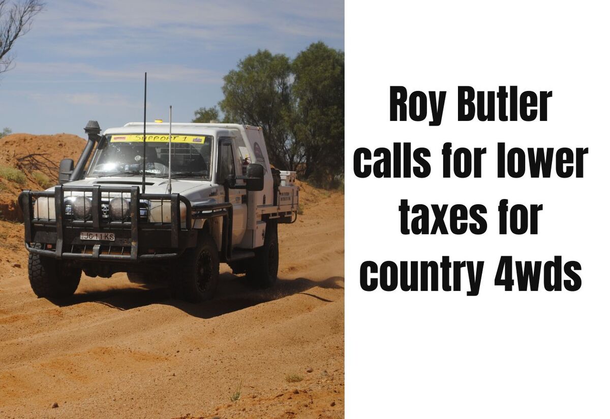 Member for Barwon calls for lower vehicle taxes in the bush