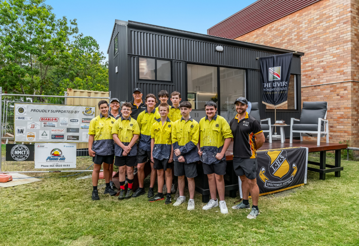 Lismore High Tiny Home built and ready for auction!