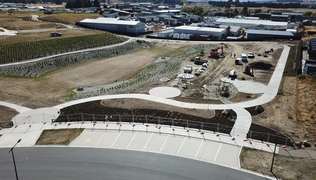 New public park and playground nears completion