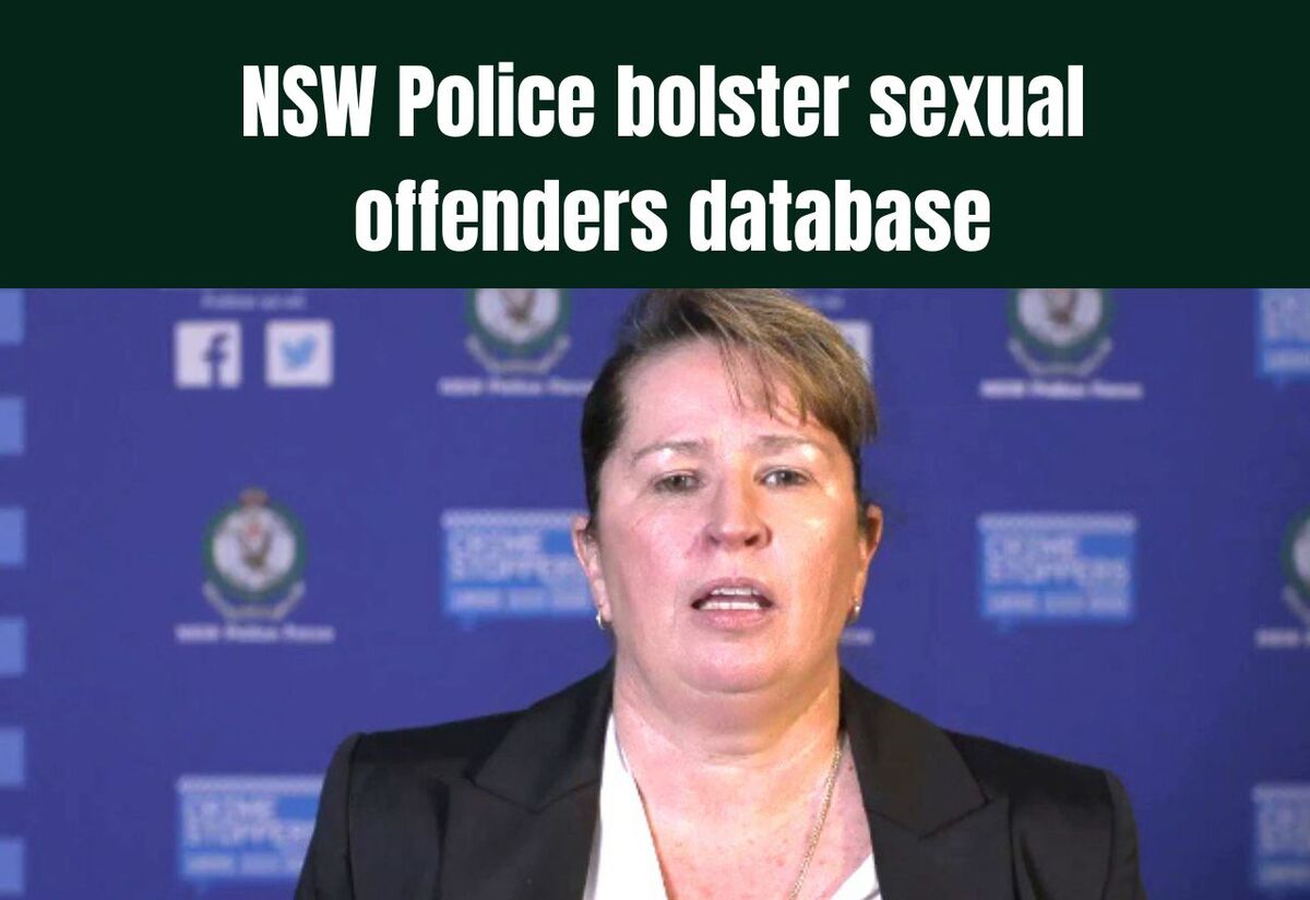 NSW Police bolsters sexual offenders database with back capture project